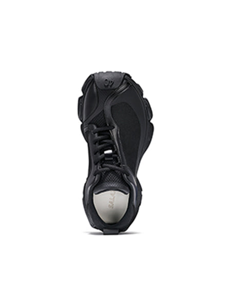 SALAXI | "Metallic Blade" Lightweight Dad Sneaker-Black - PSYLOS 1, SALAXI | "Metallic Blade" Lightweight Dad Sneaker-Black, Chunky Sneakers, SALAXI, PSYLOS 1