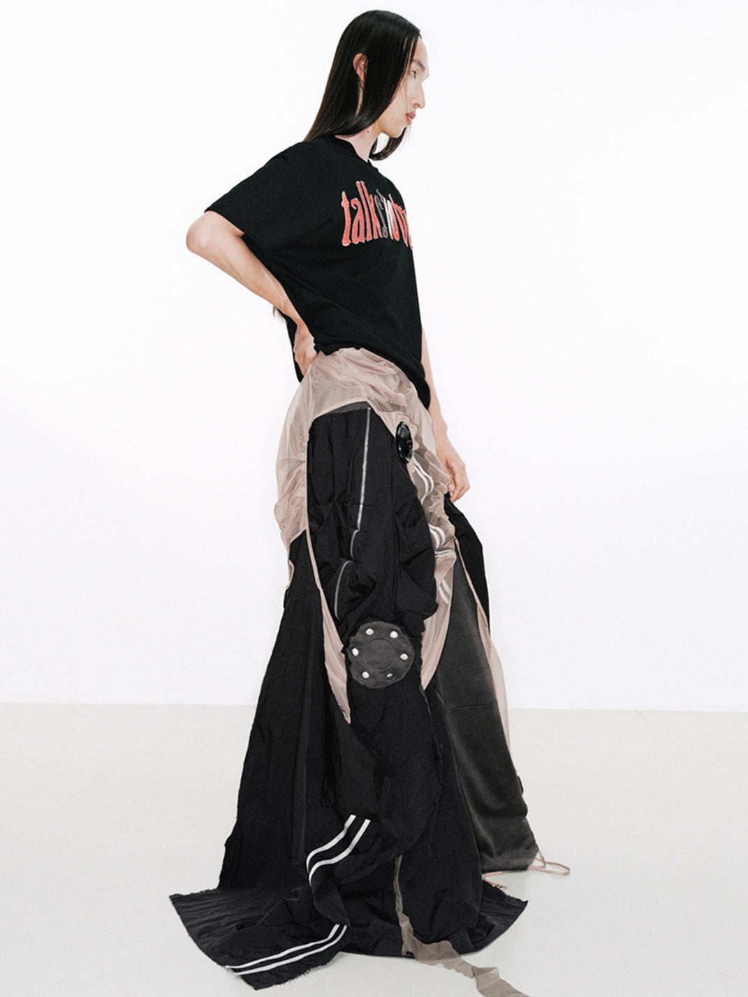 NUTEMPEROR | “Talks to Trees” Cotton Patch T-Shirt-Black - PSYLOS 1, NUTEMPEROR | “Talks to Trees” Cotton Patch T-Shirt-Black, T-Shirt, NUTEMPEROR•JAPAN, PSYLOS 1