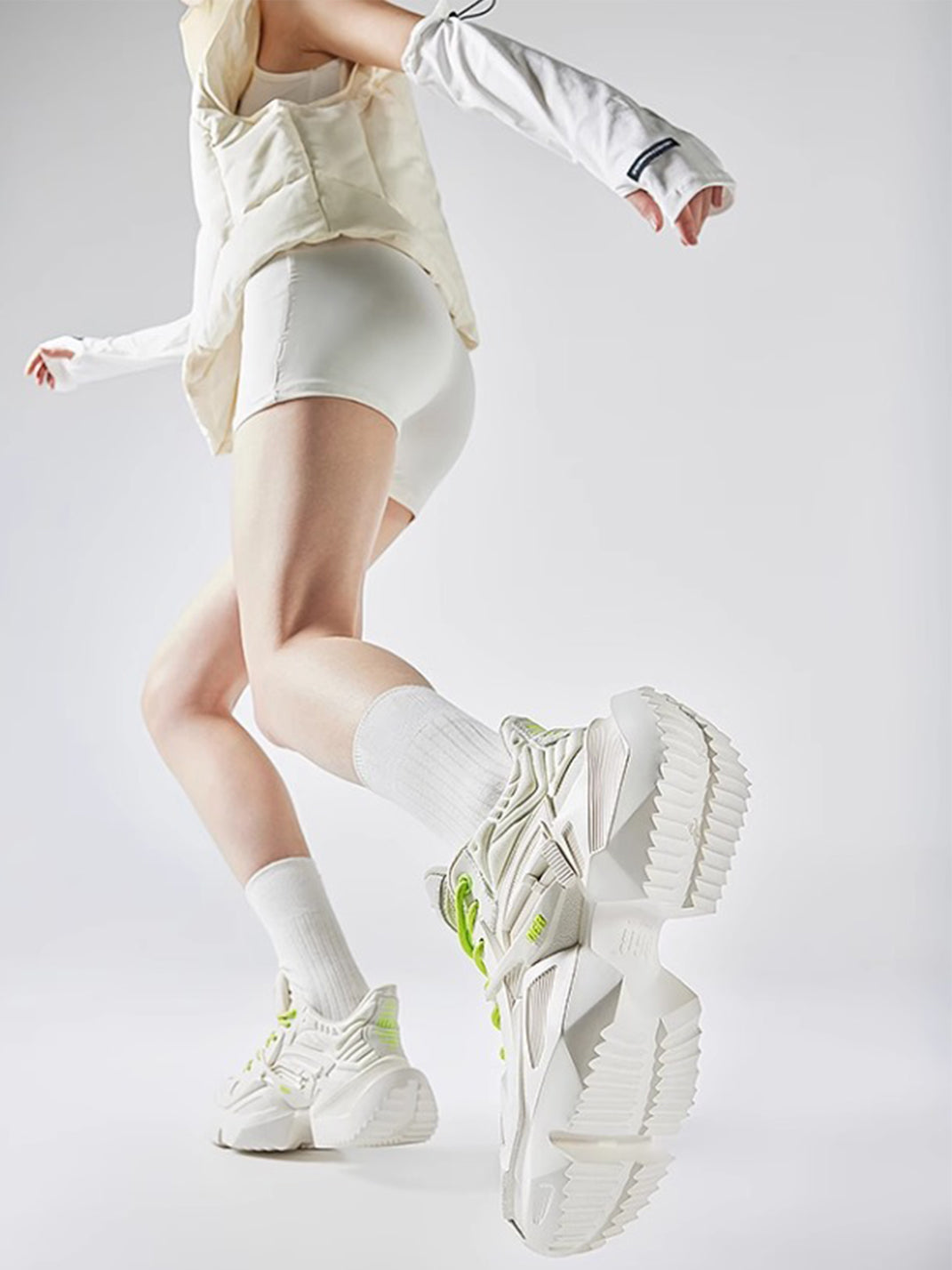 OGR | “Space Mecha 2.0” Chunky Sneaker-White - PSYLOS 1, OGR | “Space Mecha 2.0” Chunky Sneaker-White, Chunky Sneakers, OGR, PSYLOS 1