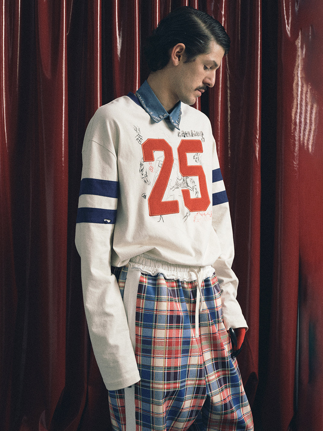 TREclub | Retro Varsity Longsleeve NO.25 - PSYLOS 1, TREclub | Retro Varsity Longsleeve NO.25, Men's Wear, TREclub, PSYLOS 1