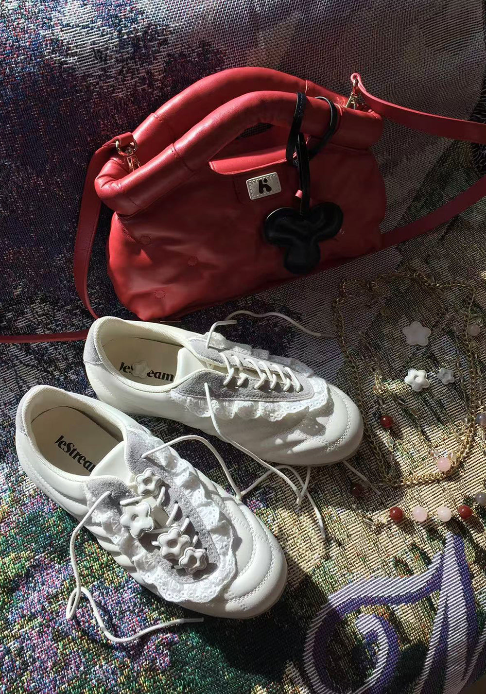 LeStream | Lace-Up Ballet Flats  - PSYLOS 1, LeStream | Lace-Up Ballet Flats , Retro Trainers, LeStream, PSYLOS 1