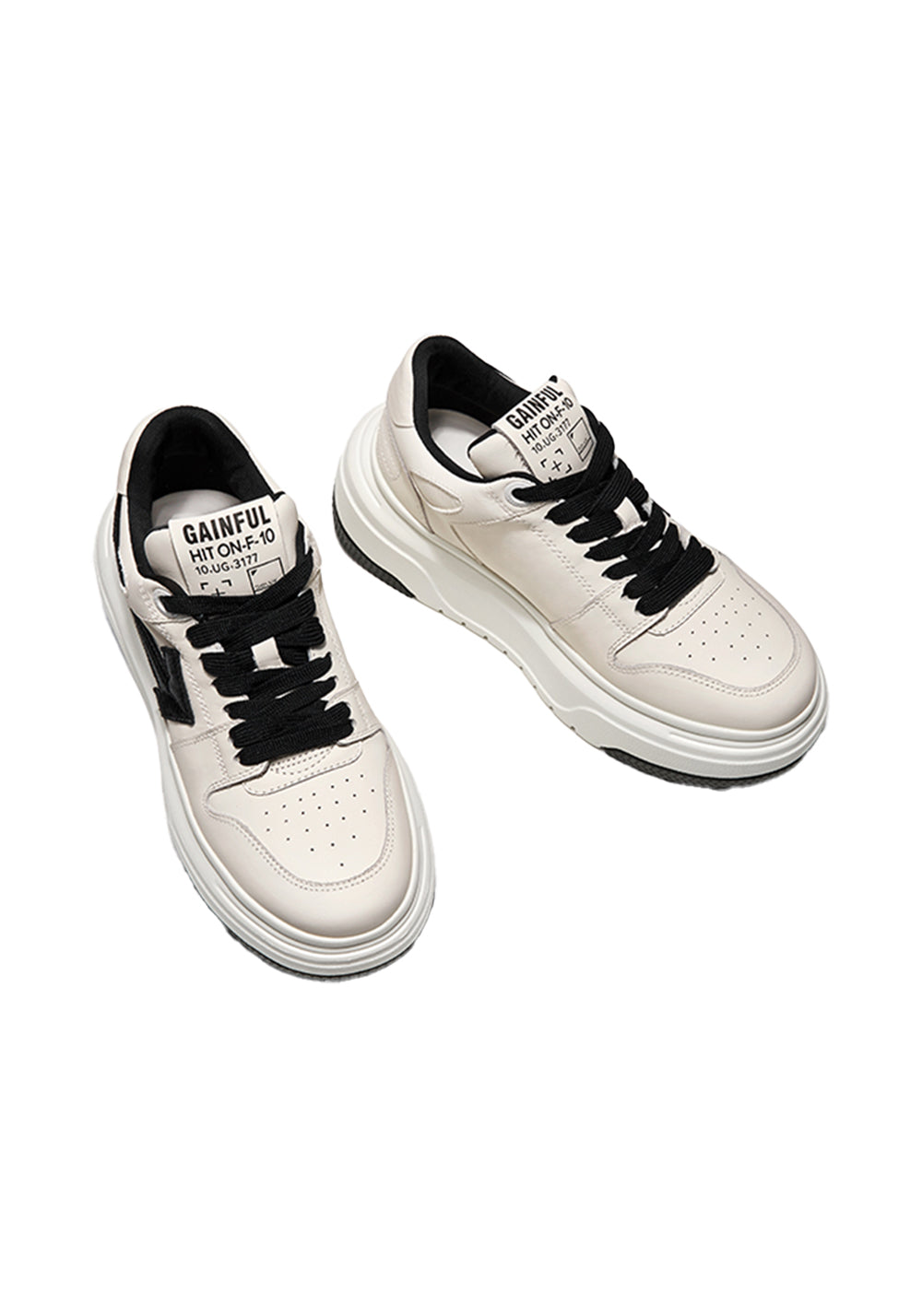 CHERYKALLY | Platform White Sneakers  - PSYLOS 1, CHERYKALLY | Platform White Sneakers , Chunky Sneakers, CHERYKALLY, PSYLOS 1