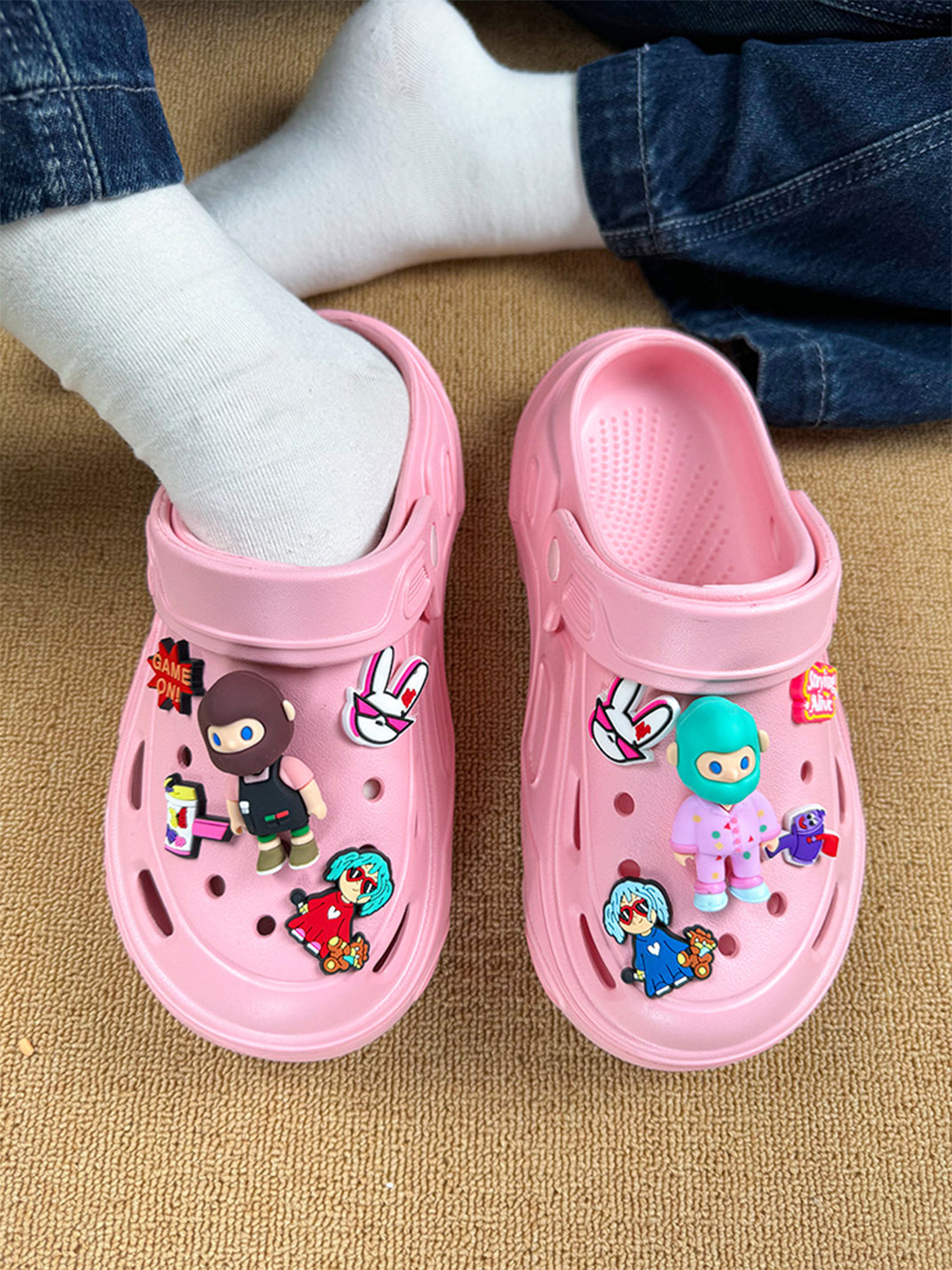 UNFAIR | Platform Hole Slides EVA Couple Sandals - PSYLOS 1, UNFAIR | Platform Hole Slides EVA Couple Sandals, Sandals, UNFAIR, PSYLOS 1