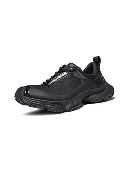 SALAXI | "Metallic Blade" Lightweight Dad Sneaker-Black - PSYLOS 1, SALAXI | "Metallic Blade" Lightweight Dad Sneaker-Black, Chunky Sneakers, SALAXI, PSYLOS 1