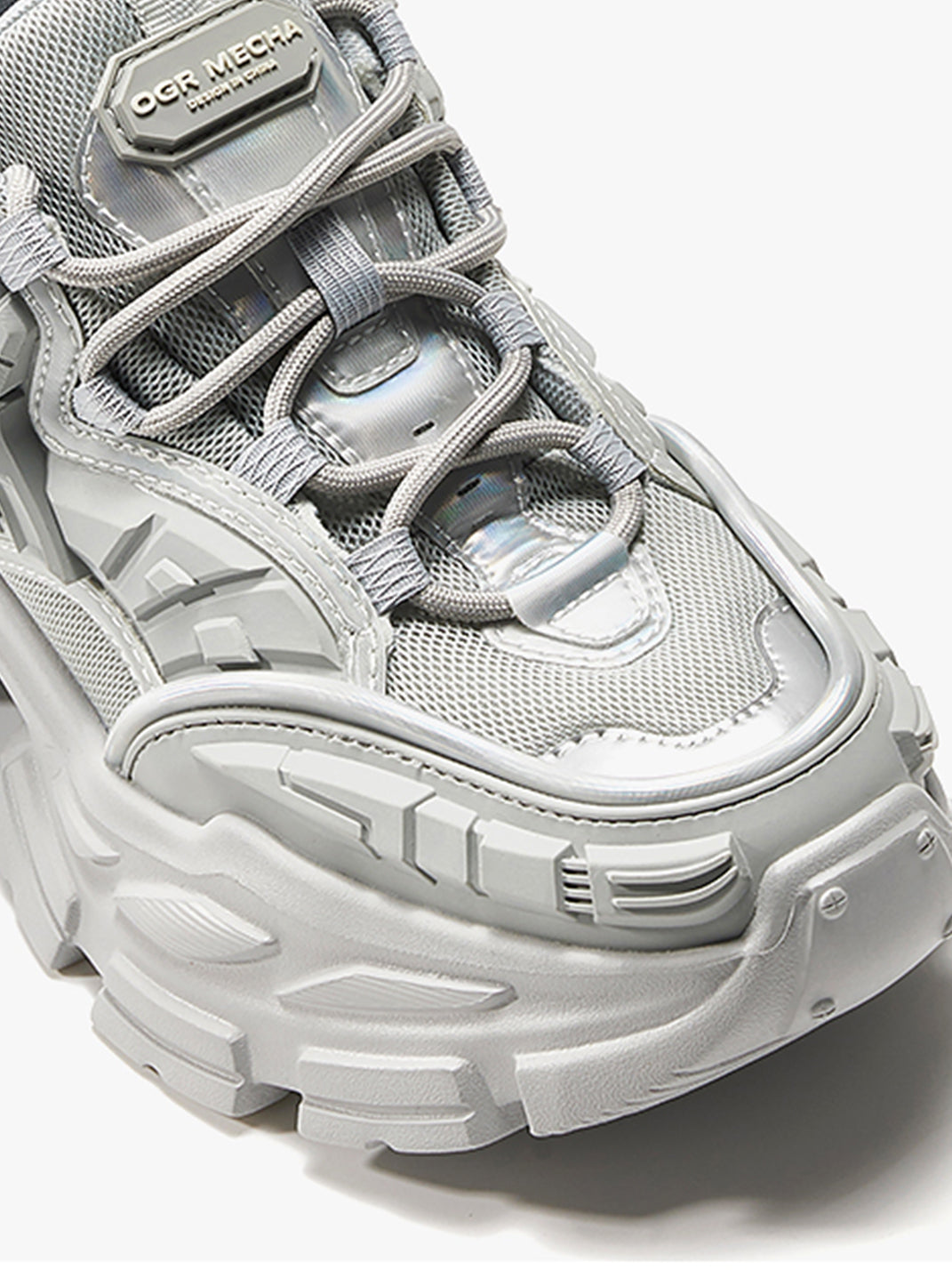 OGR | “Space Mecha” Chunky Sneaker-Gray - PSYLOS 1, OGR | “Space Mecha” Chunky Sneaker-Gray, Chunky Sneakers, OGR, PSYLOS 1