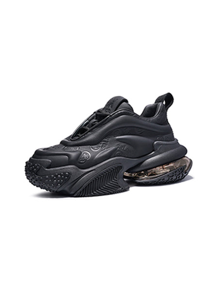 SALAXI | ”Vortex Propel“ Embossed Logo Chunky Sneaker-Black - PSYLOS 1, SALAXI | ”Vortex Propel“ Embossed Logo Chunky Sneaker-Black, Chunky Sneakers, SALAXI, PSYLOS 1