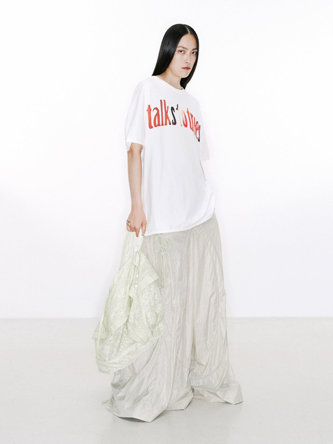 NUTEMPEROR | “Talks to Trees” Cotton Patch T-Shirt-White - PSYLOS 1, NUTEMPEROR | “Talks to Trees” Cotton Patch T-Shirt-White, T-Shirt, NUTEMPEROR•JAPAN, PSYLOS 1