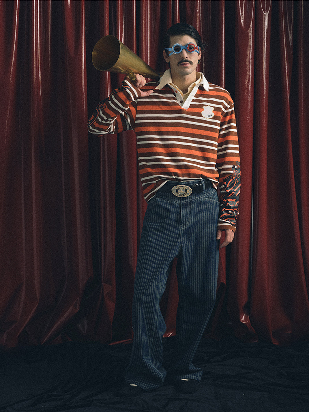 TREclub | Color Block Stripe Long Sleeve - PSYLOS 1, TREclub | Color Block Stripe Long Sleeve, Men's Wear, TREclub, PSYLOS 1