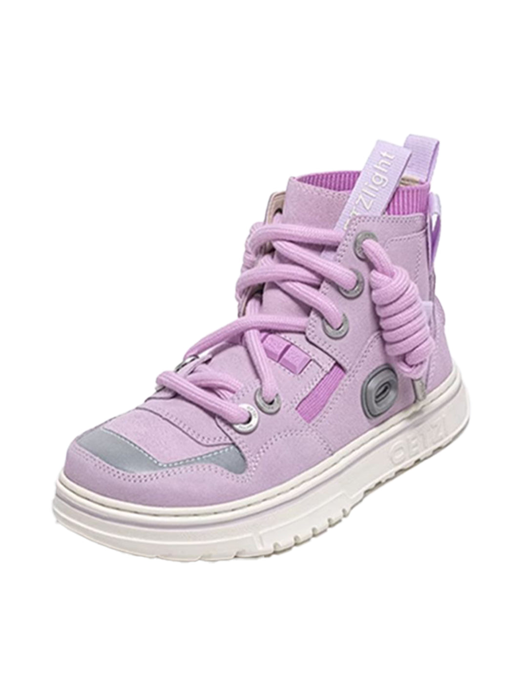 OETZI丨Ötzi Suede High-Top Platform Sneakers-Purple - PSYLOS 1, OETZI丨Ötzi Suede High-Top Platform Sneakers-Purple, Chunky Sneakers, OETZI, PSYLOS 1