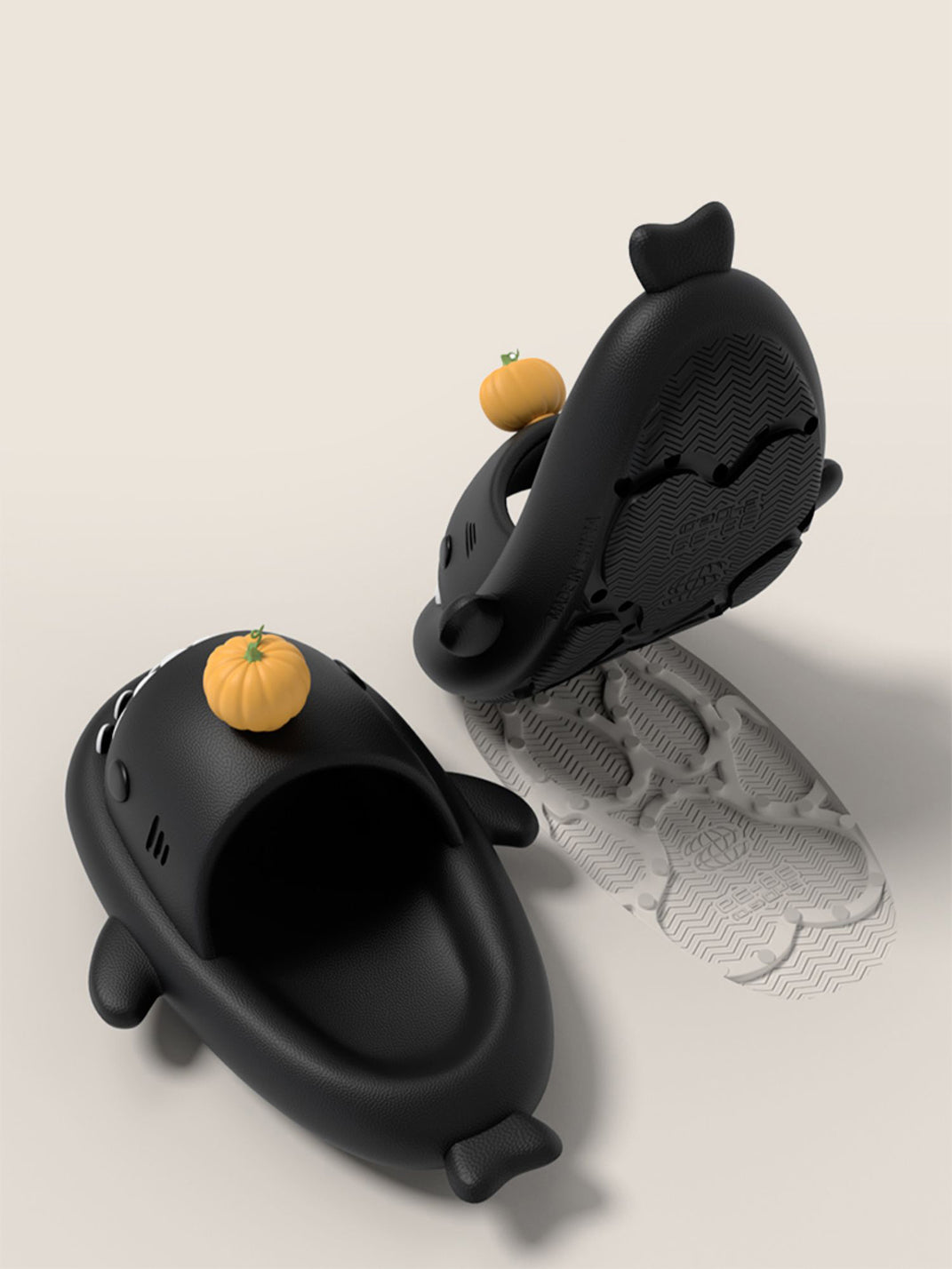 Chedoir | Halloween Pumpkin Shark Slides - PSYLOS 1, Chedoir | Halloween Pumpkin Shark Slides, Slippers, Chedoir, PSYLOS 1