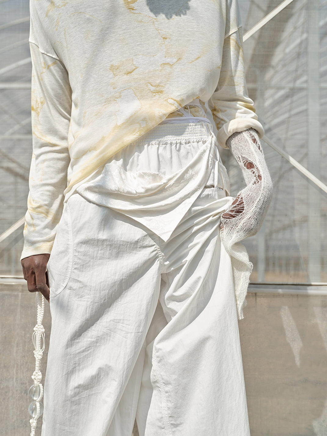 NUTEMPEROR | Irregular Patchwork Loose Fit Pants - PSYLOS 1, NUTEMPEROR | Irregular Patchwork Loose Fit Pants, Pants, NUTEMPEROR•JAPAN, PSYLOS 1