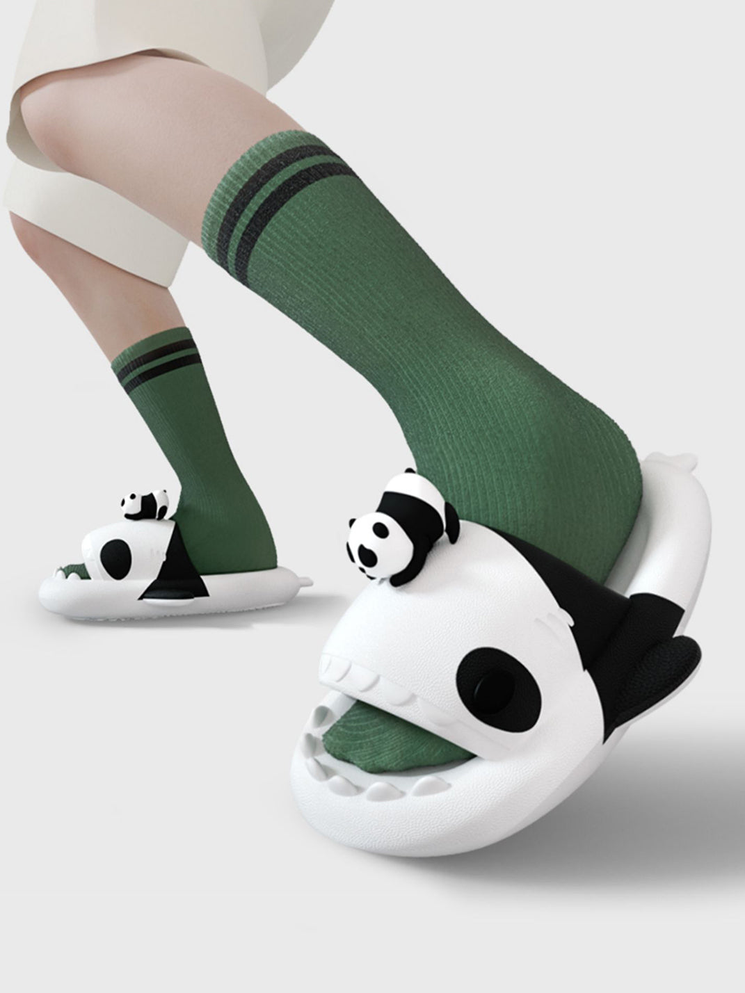 Chedoir | Panda Shark Anti-Slip Slides - PSYLOS 1, Chedoir | Panda Shark Anti-Slip Slides, Slippers, Chedoir, PSYLOS 1
