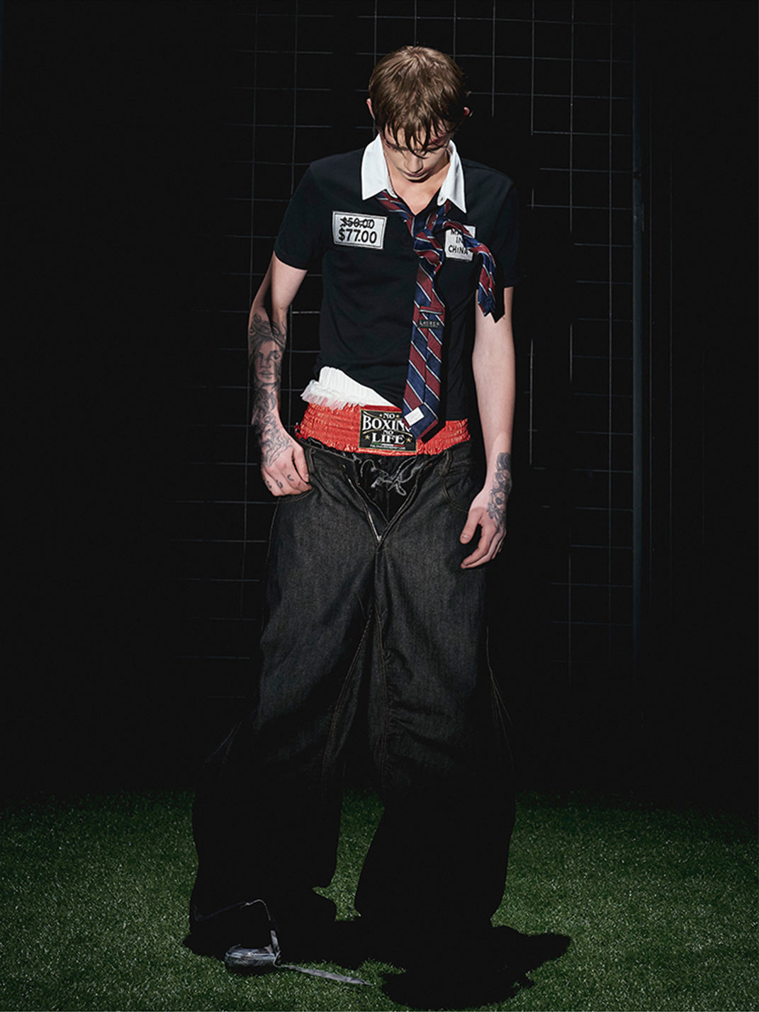 Fourth3ex | Embroidery Graphic Polo Shirt - PSYLOS 1, Fourth3ex | Embroidery Graphic Polo Shirt, Polo Shirt, Fourth3ex, PSYLOS 1