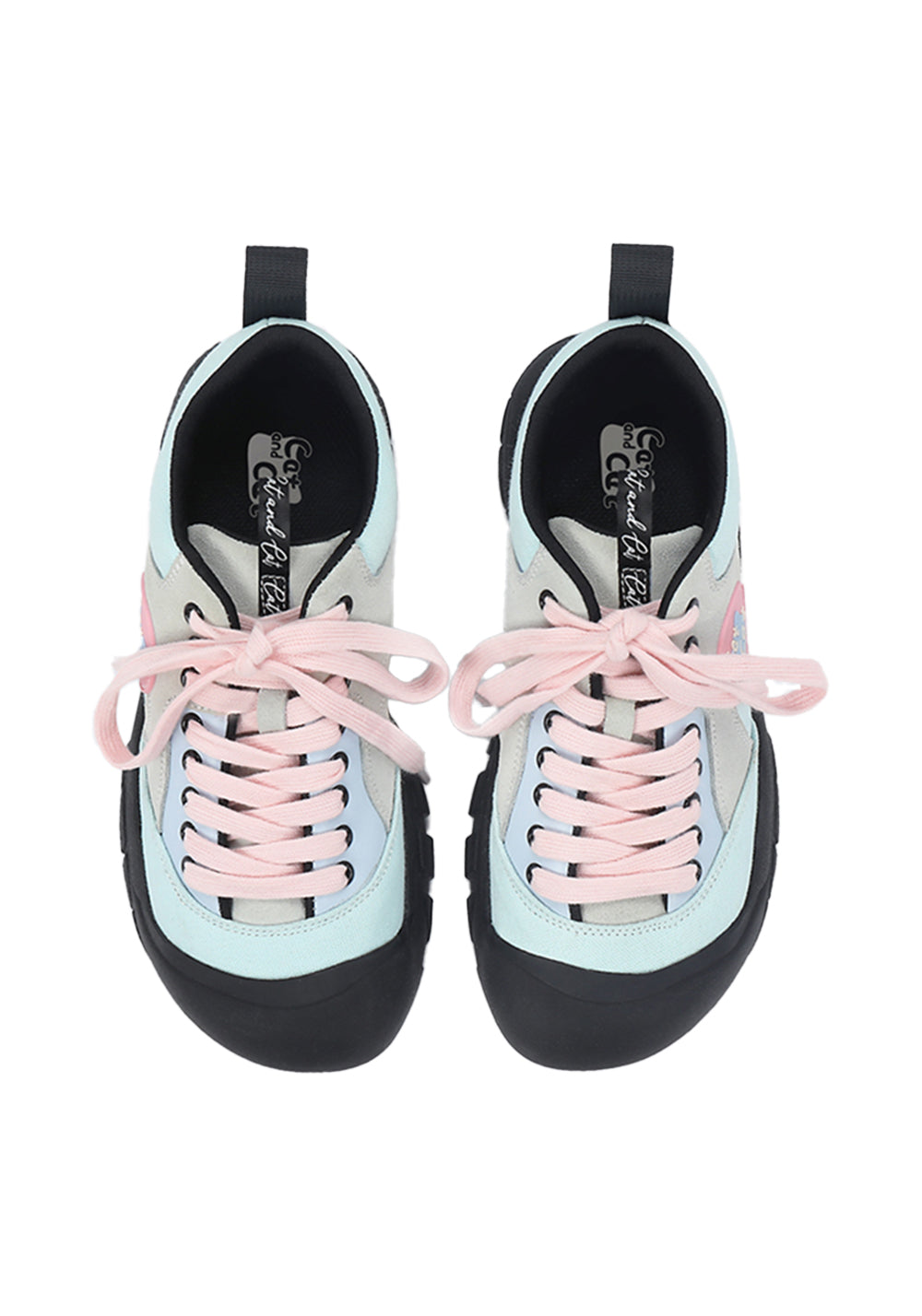 Cat and cat | Round Toe Chunky Sole Casual Sneakers - PSYLOS 1, Cat and cat | Round Toe Chunky Sole Casual Sneakers, Athleisure shoes, Cat and cat, PSYLOS 1