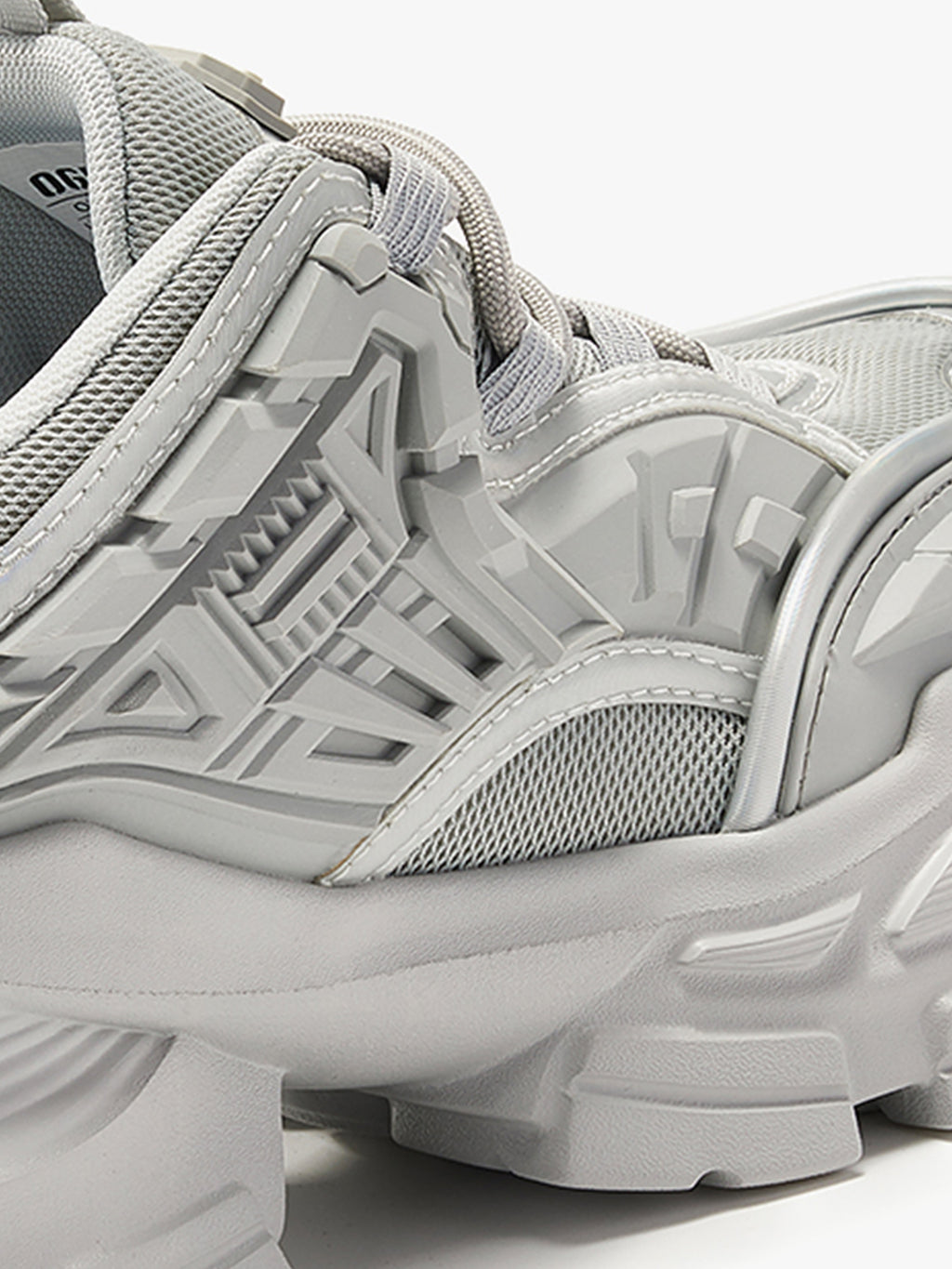 OGR | “Space Mecha” Chunky Sneaker-Gray - PSYLOS 1, OGR | “Space Mecha” Chunky Sneaker-Gray, Chunky Sneakers, OGR, PSYLOS 1