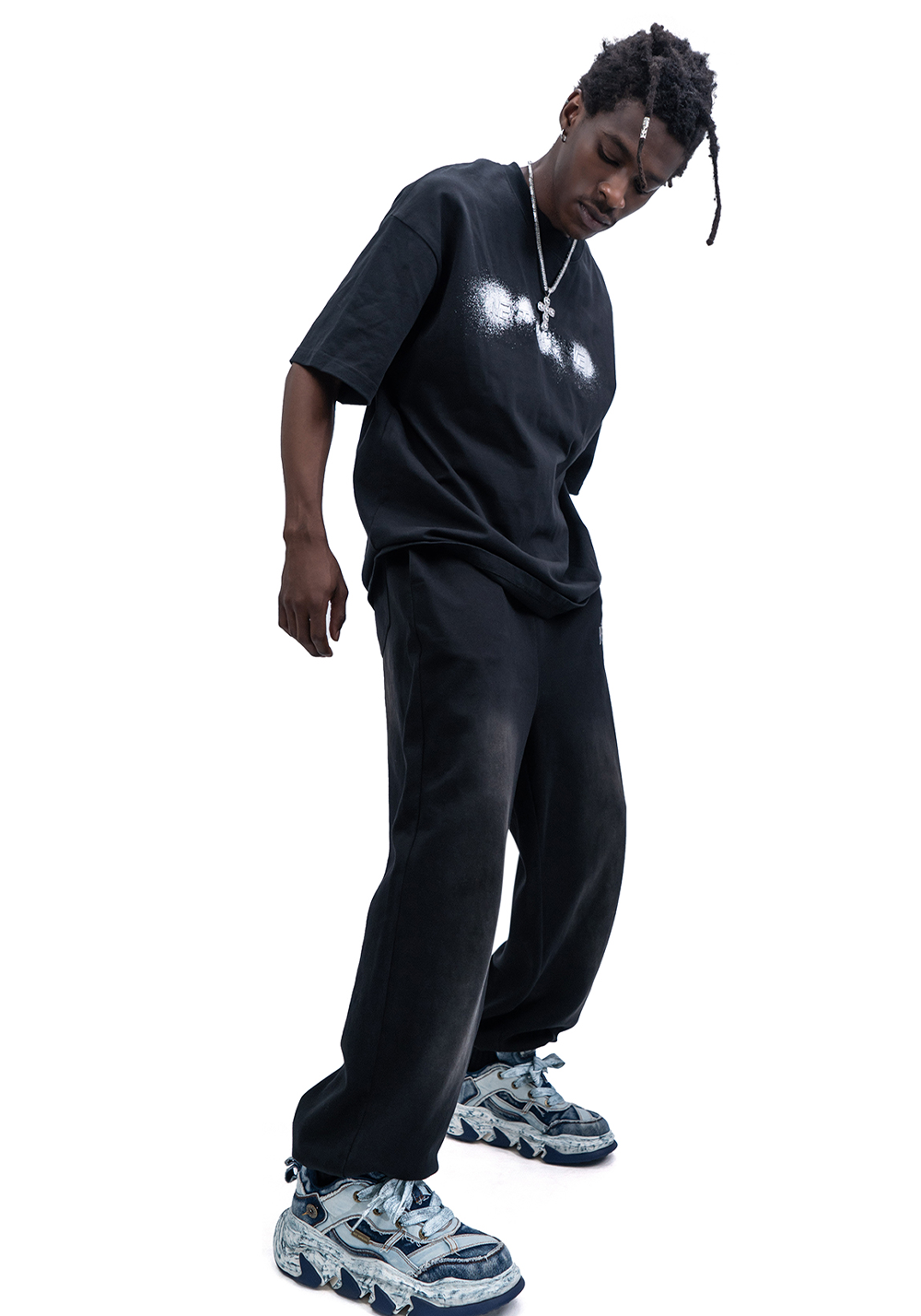 NEXT IMPULSIVE丨Reorganized Denim Series-Blue - PSYLOS 1, NEXT IMPULSIVE丨Reorganized Denim Series-Blue, Chunky Sneakers, NEXT IMPULSIVE•JAPAN, PSYLOS 1