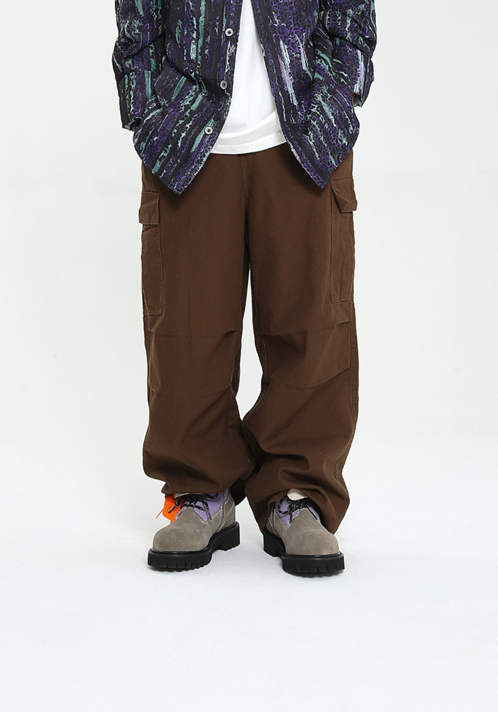 ADC丨Stardust Series Martin Boots-Gray&Purple - PSYLOS 1, ADC丨Stardust Series Martin Boots-Gray&Purple, Boots, ADC, PSYLOS 1