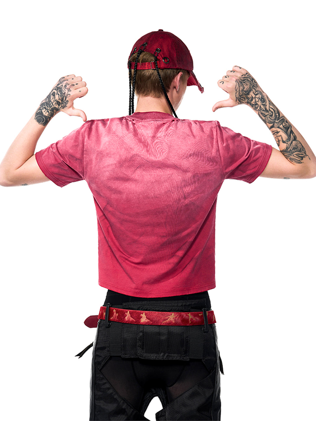 Fourth3ex | Slogan Print Distressed T-Shirt - PSYLOS 1, Fourth3ex | Slogan Print Distressed T-Shirt, T-Shirt, Fourth3ex, PSYLOS 1