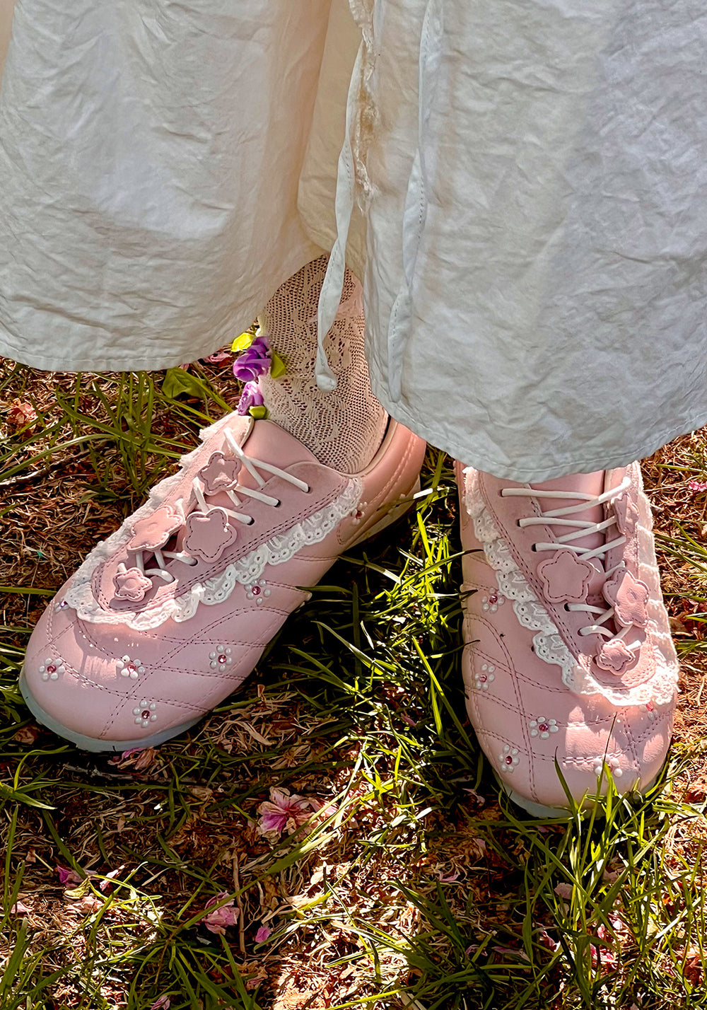 LeStream | Peach-Toned Ballet Flats  - PSYLOS 1, LeStream | Peach-Toned Ballet Flats , Retro Trainers, LeStream, PSYLOS 1