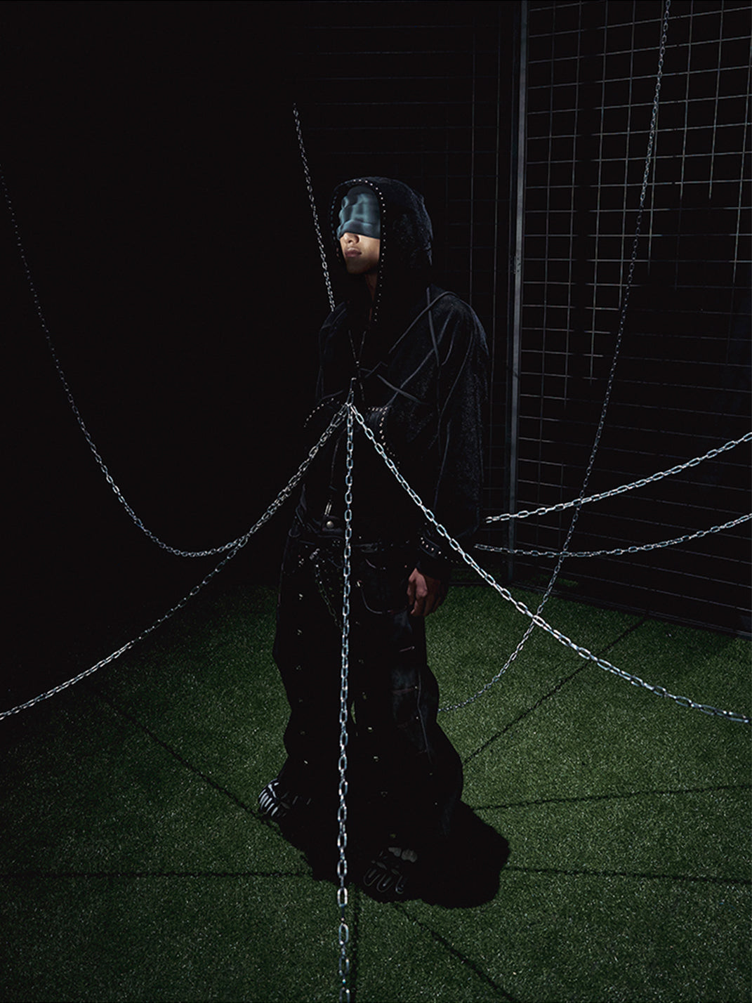 Fourth3ex | Studded Corduroy Hoodie Jacket - PSYLOS 1, Fourth3ex | Studded Corduroy Hoodie Jacket, Hoodie, Fourth3ex, PSYLOS 1