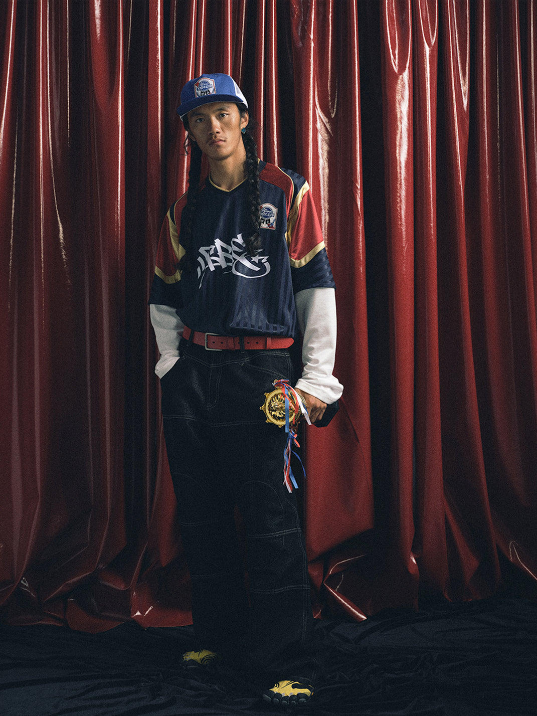 TREclub | Silky Mock Two Piece Hockey Jersey NO.25 - PSYLOS 1, TREclub | Silky Mock Two Piece Hockey Jersey NO.25, Men's Wear, TREclub, PSYLOS 1