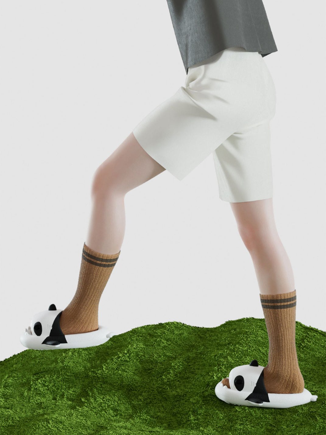 Chedoir | Panda Shark Anti-Slip Slides - PSYLOS 1, Chedoir | Panda Shark Anti-Slip Slides, Slippers, Chedoir, PSYLOS 1