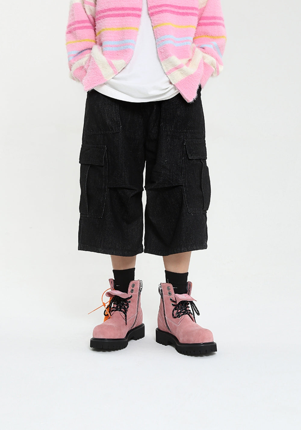 ADC丨Stardust Series Martin Boots-Pink - PSYLOS 1, ADC丨Stardust Series Martin Boots-Pink, Boots, ADC, PSYLOS 1