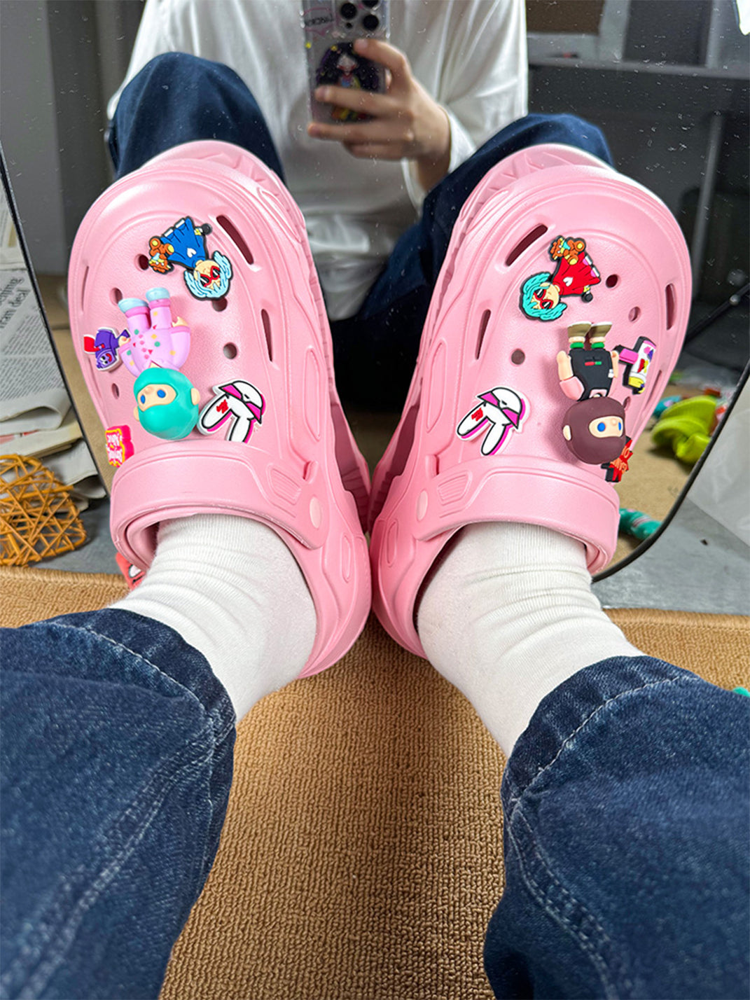 UNFAIR | Platform Hole Slides EVA Couple Sandals - PSYLOS 1, UNFAIR | Platform Hole Slides EVA Couple Sandals, Sandals, UNFAIR, PSYLOS 1