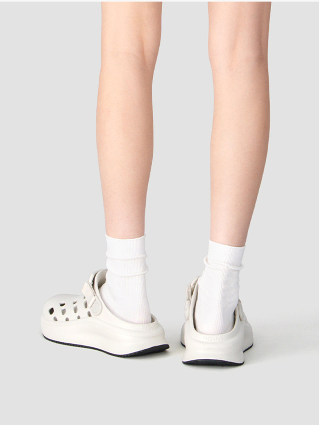 BEYS | Capsule Clog Mules Thick Sole Shoes-White - PSYLOS 1, BEYS | Capsule Clog Mules Thick Sole Shoes-White, Sandals, BEYS, PSYLOS 1