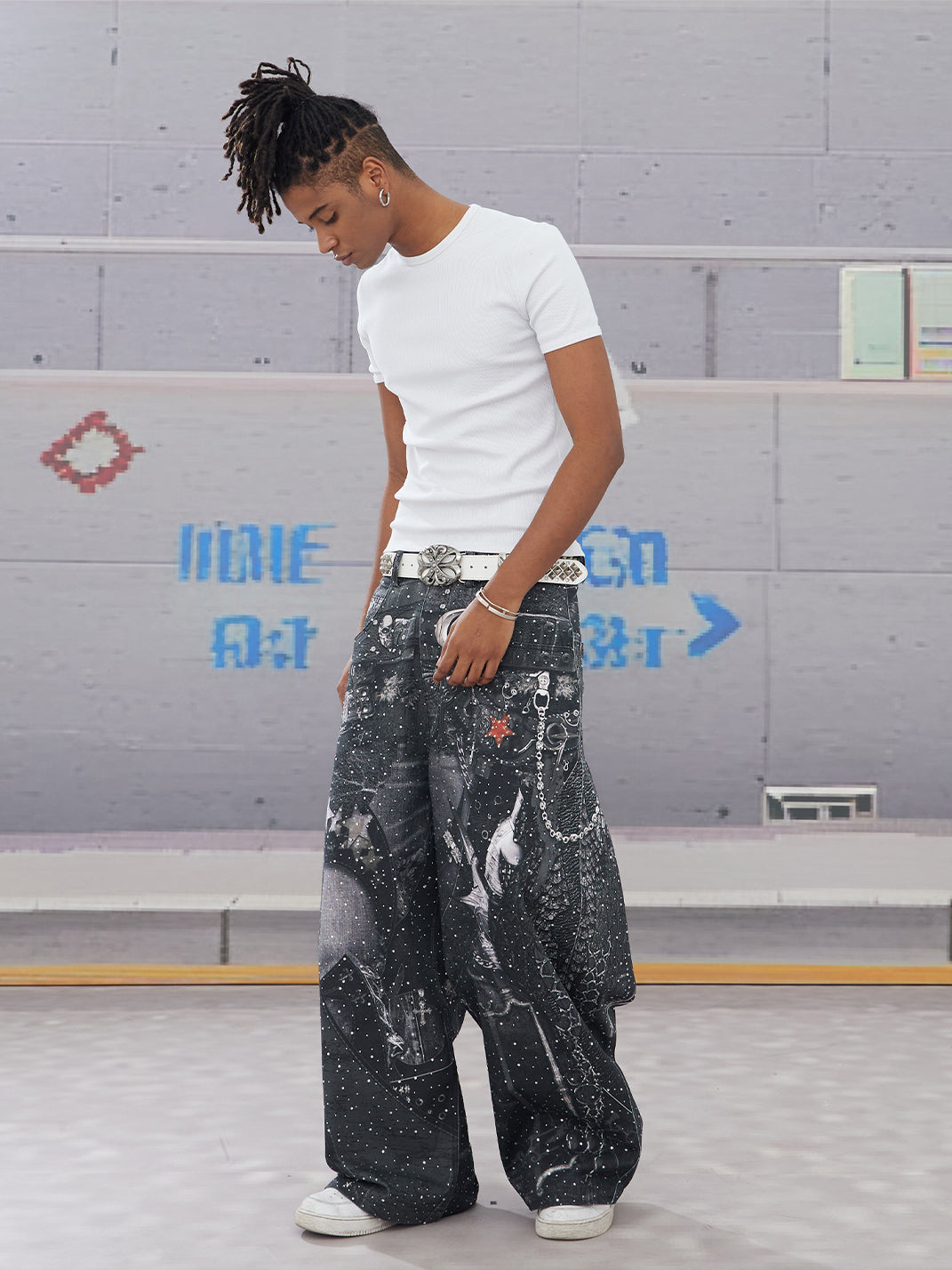 DND4DES | Tight Ribbed Basic Stretch T-Shirt - PSYLOS 1, DND4DES | Tight Ribbed Basic Stretch T-Shirt, T-Shirt, DND4DES•JAPAN, PSYLOS 1