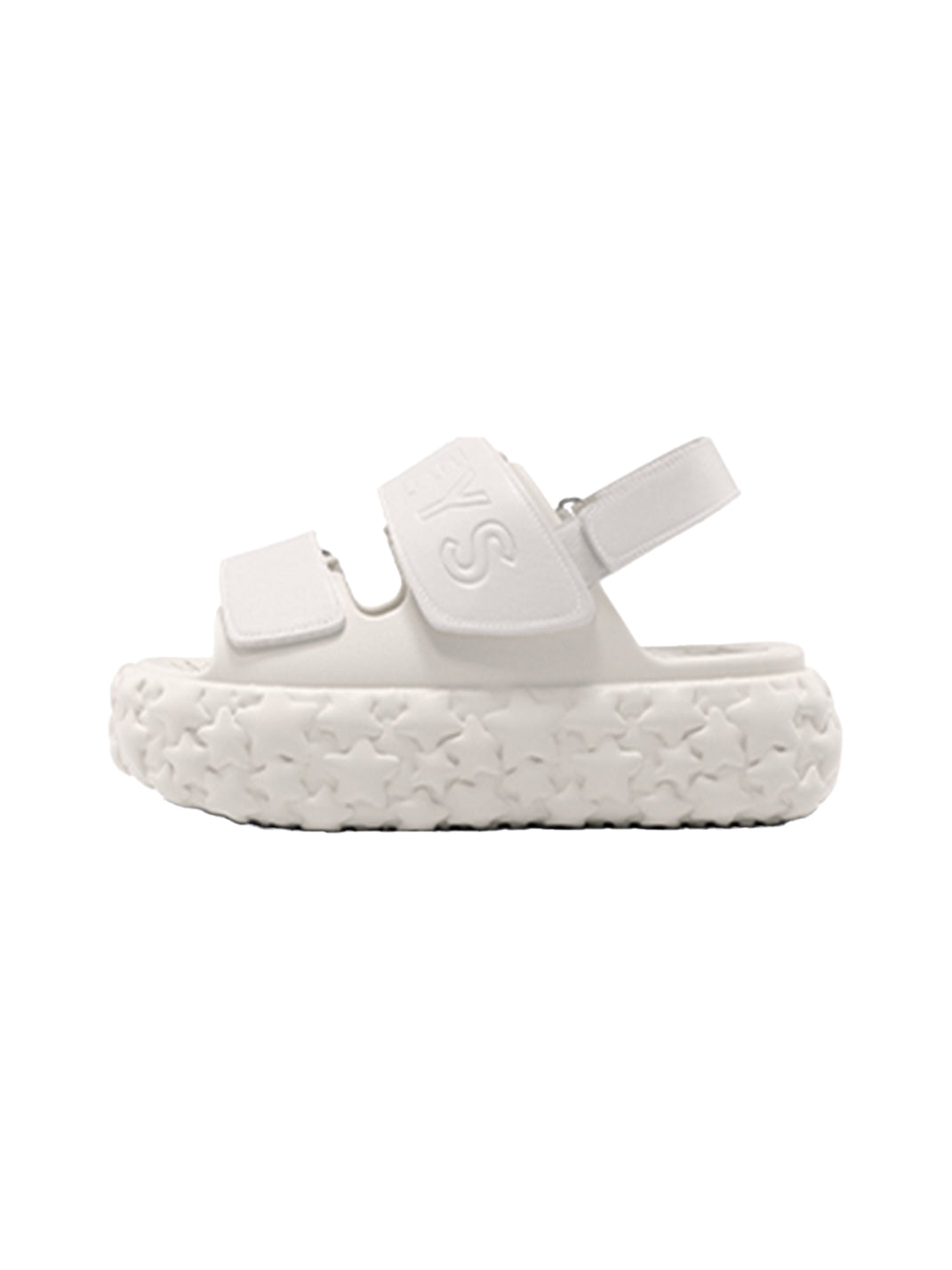 BEYS | Chunky Star Sandals Women Fashion Shoes-White - PSYLOS 1, BEYS | Chunky Star Sandals Women Fashion Shoes-White, Sandals, BEYS, PSYLOS 1