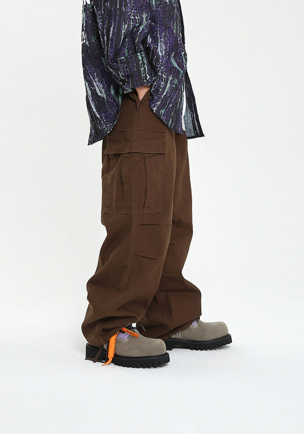 ADC丨Stardust Series Martin Boots-Gray&Purple - PSYLOS 1, ADC丨Stardust Series Martin Boots-Gray&Purple, Boots, ADC, PSYLOS 1