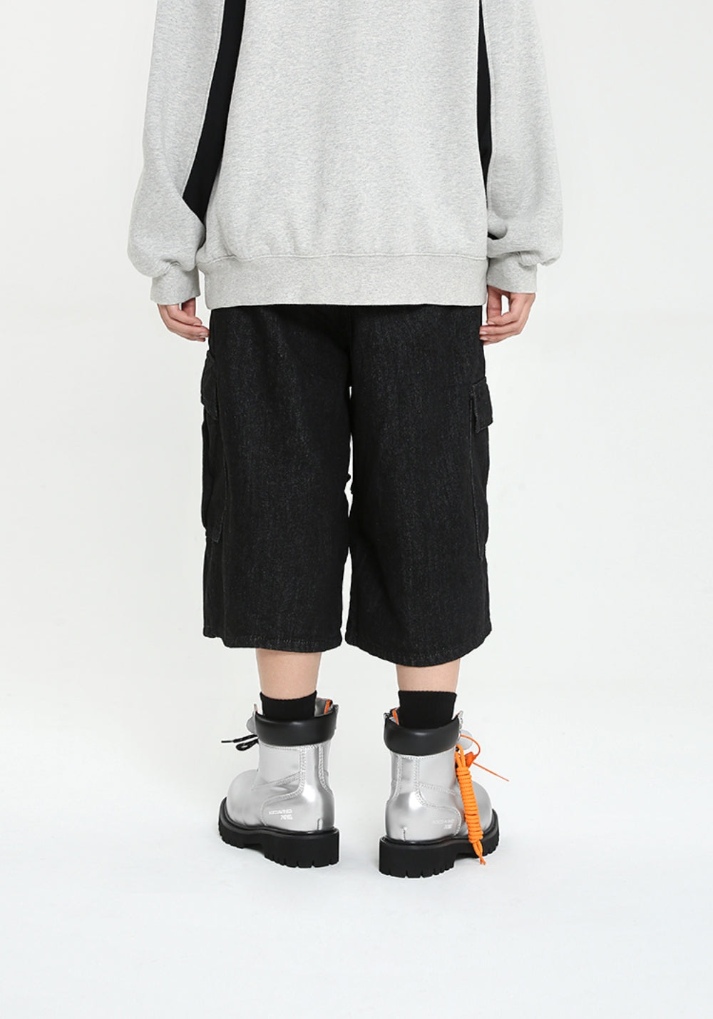 ADC丨Stardust Series Martin Boots-Sliver - PSYLOS 1, ADC丨Stardust Series Martin Boots-Sliver, Boots, ADC, PSYLOS 1