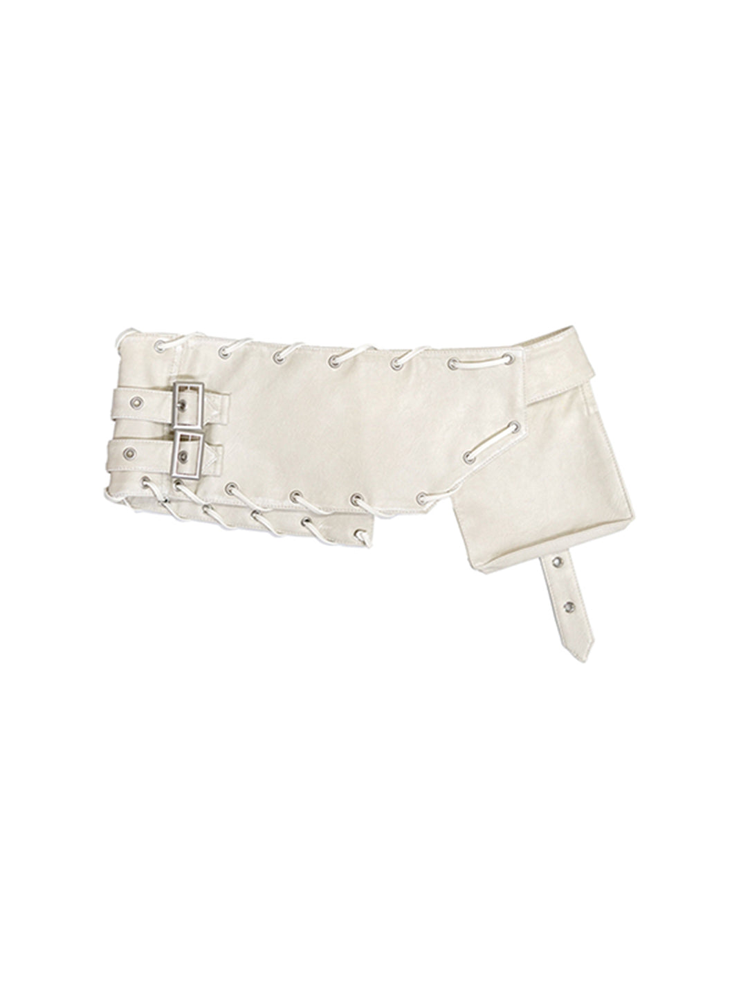 CestNous｜Women's Vintage Carved Buckle Waist Belt-White - PSYLOS 1, CestNous｜Women's Vintage Carved Buckle Waist Belt-White, Belt, CestNous, PSYLOS 1