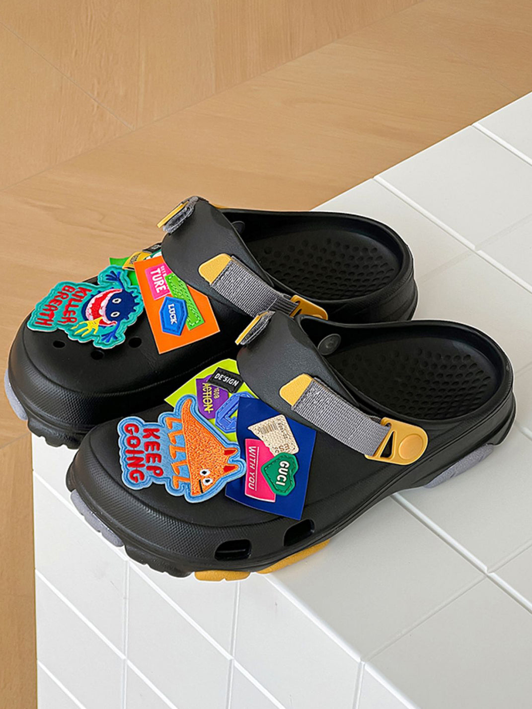 UNFAIR | Chunky Covered-Toe Beach EVA Clogs - PSYLOS 1, UNFAIR | Chunky Covered-Toe Beach EVA Clogs, Sandals, UNFAIR, PSYLOS 1