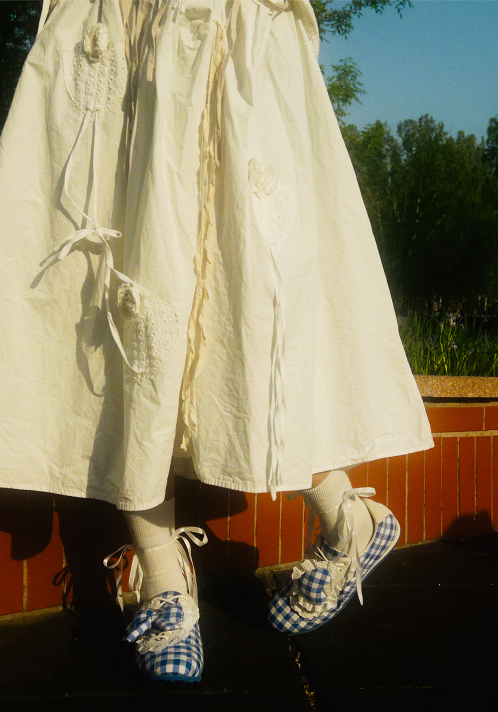 LeStream | Lucky Blue Lace-Up Ballet Flats  - PSYLOS 1, LeStream | Lucky Blue Lace-Up Ballet Flats , Retro Trainers, LeStream, PSYLOS 1