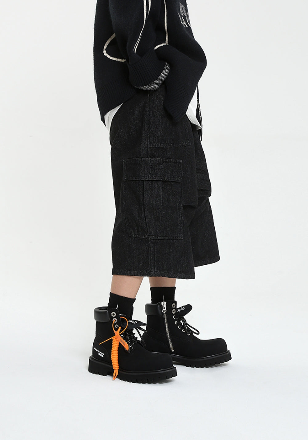 ADC丨Stardust Series Martin Boots-Black - PSYLOS 1, ADC丨Stardust Series Martin Boots-Black, Boots, ADC, PSYLOS 1