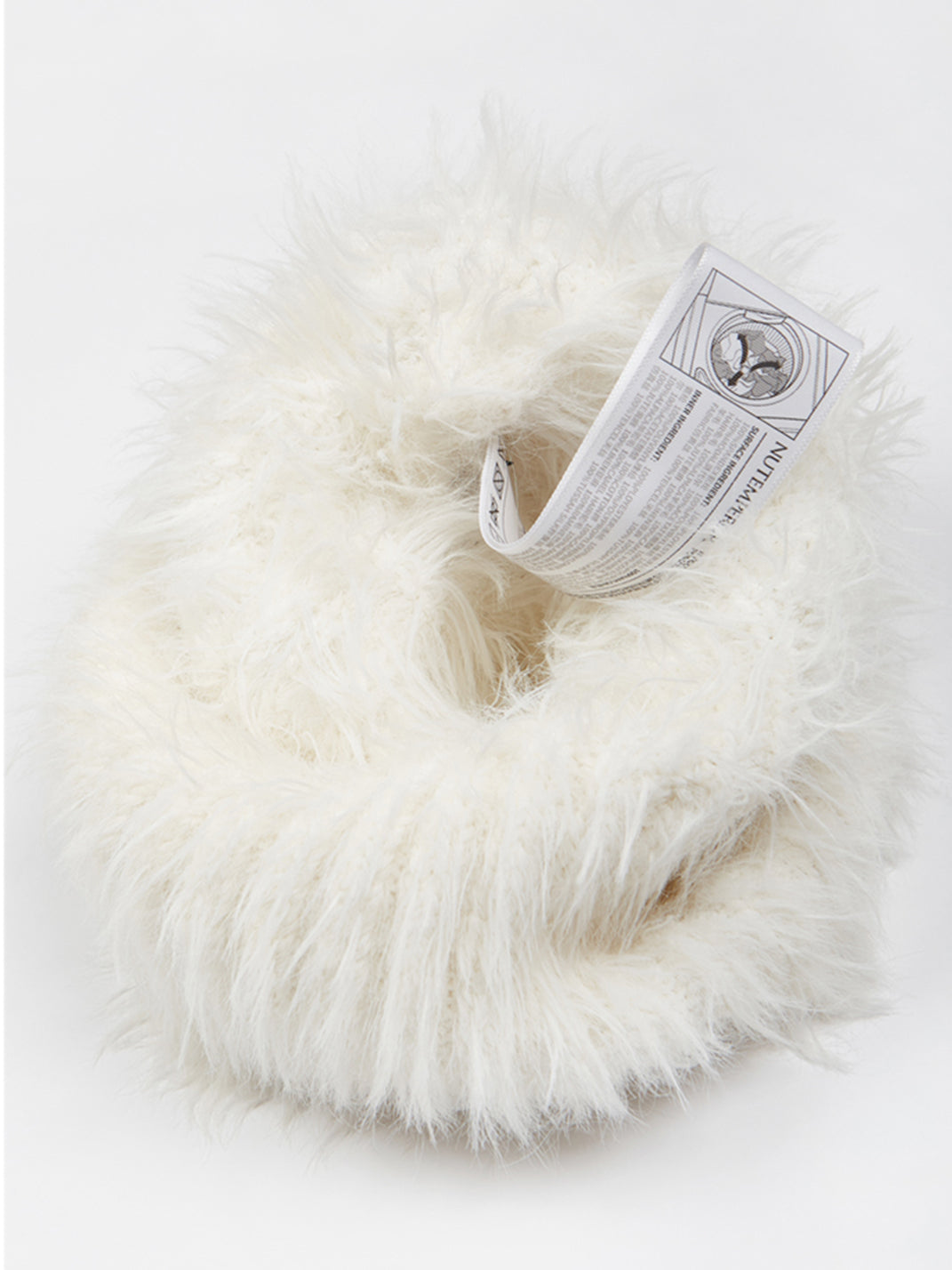 NUTEMPEROR | Furry Knit Beanie Hat-White - PSYLOS 1, NUTEMPEROR | Furry Knit Beanie Hat-White, Hat, NUTEMPEROR•JAPAN, PSYLOS 1