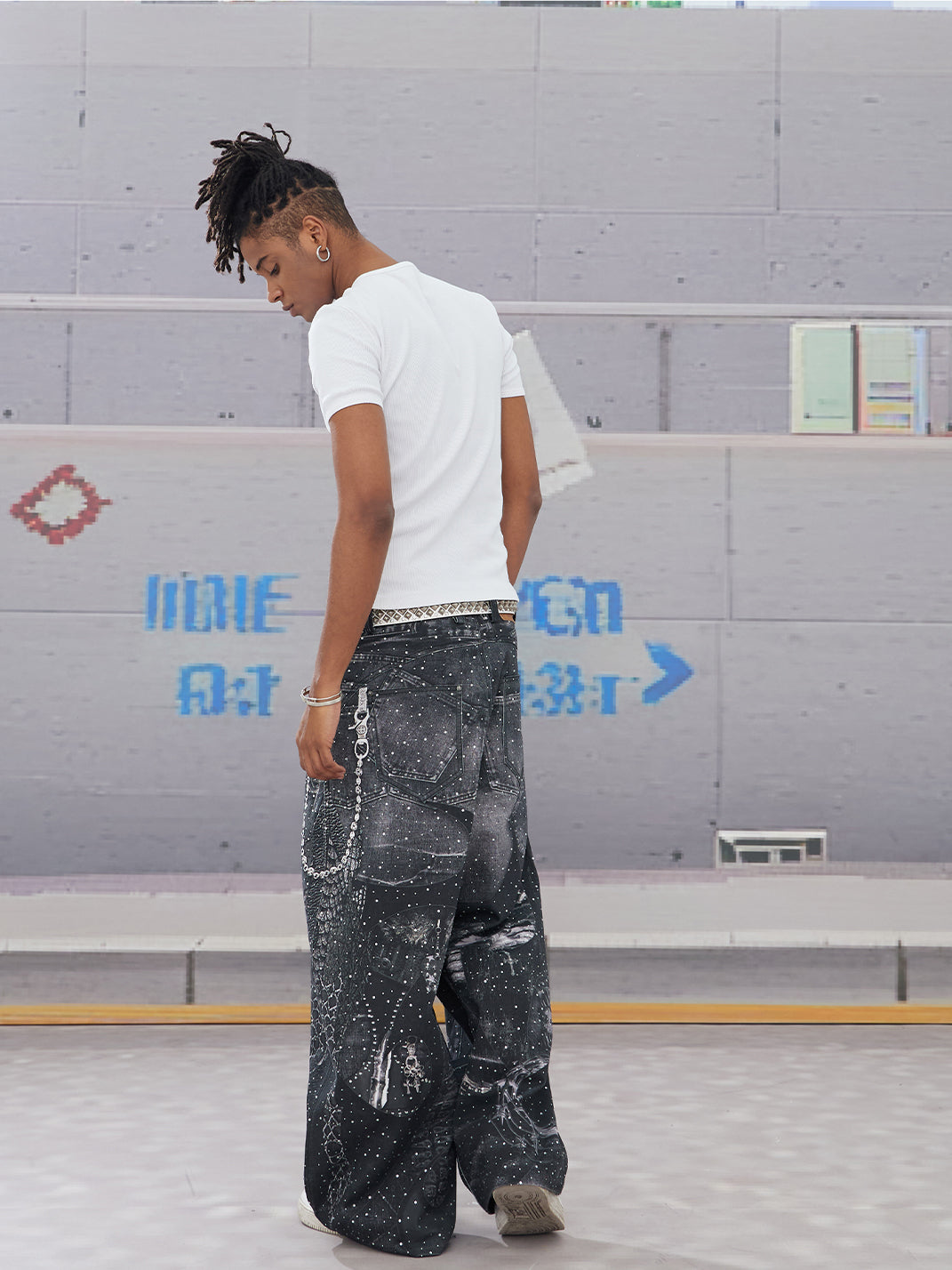 DND4DES | Tight Ribbed Basic Stretch T-Shirt - PSYLOS 1, DND4DES | Tight Ribbed Basic Stretch T-Shirt, T-Shirt, DND4DES•JAPAN, PSYLOS 1