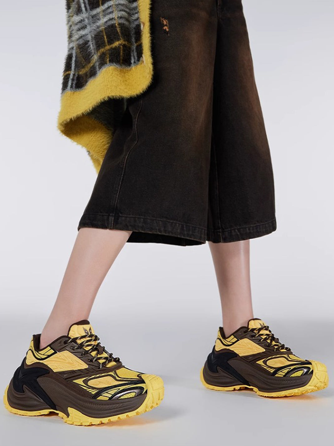 OGR | “Rattlesnake EX” Chunky Sneaker-Yellow - PSYLOS 1, OGR | “Rattlesnake EX” Chunky Sneaker-Yellow, Chunky Sneakers, OGR, PSYLOS 1