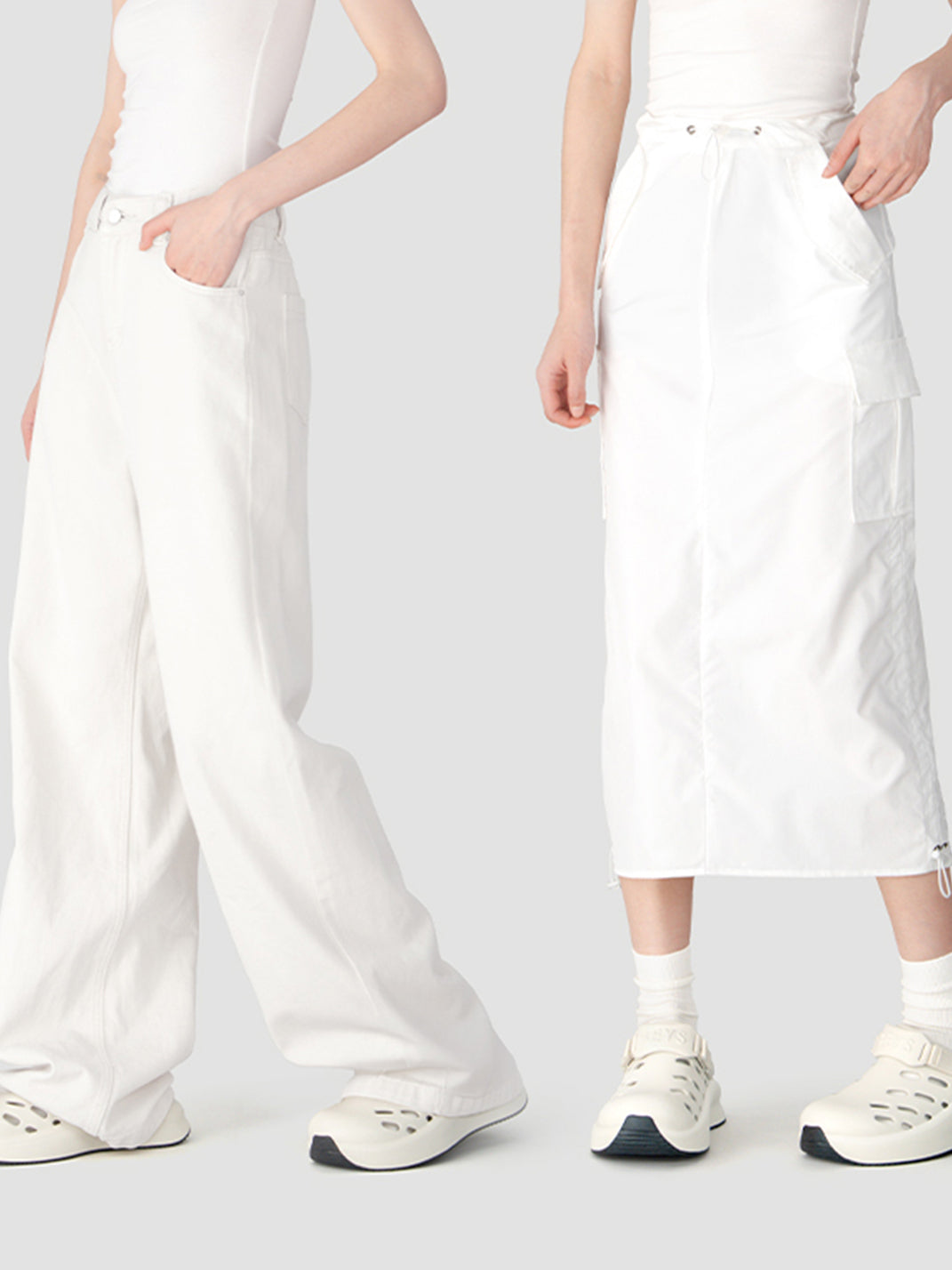 BEYS | Capsule Clog Mules Thick Sole Shoes-White - PSYLOS 1, BEYS | Capsule Clog Mules Thick Sole Shoes-White, Sandals, BEYS, PSYLOS 1