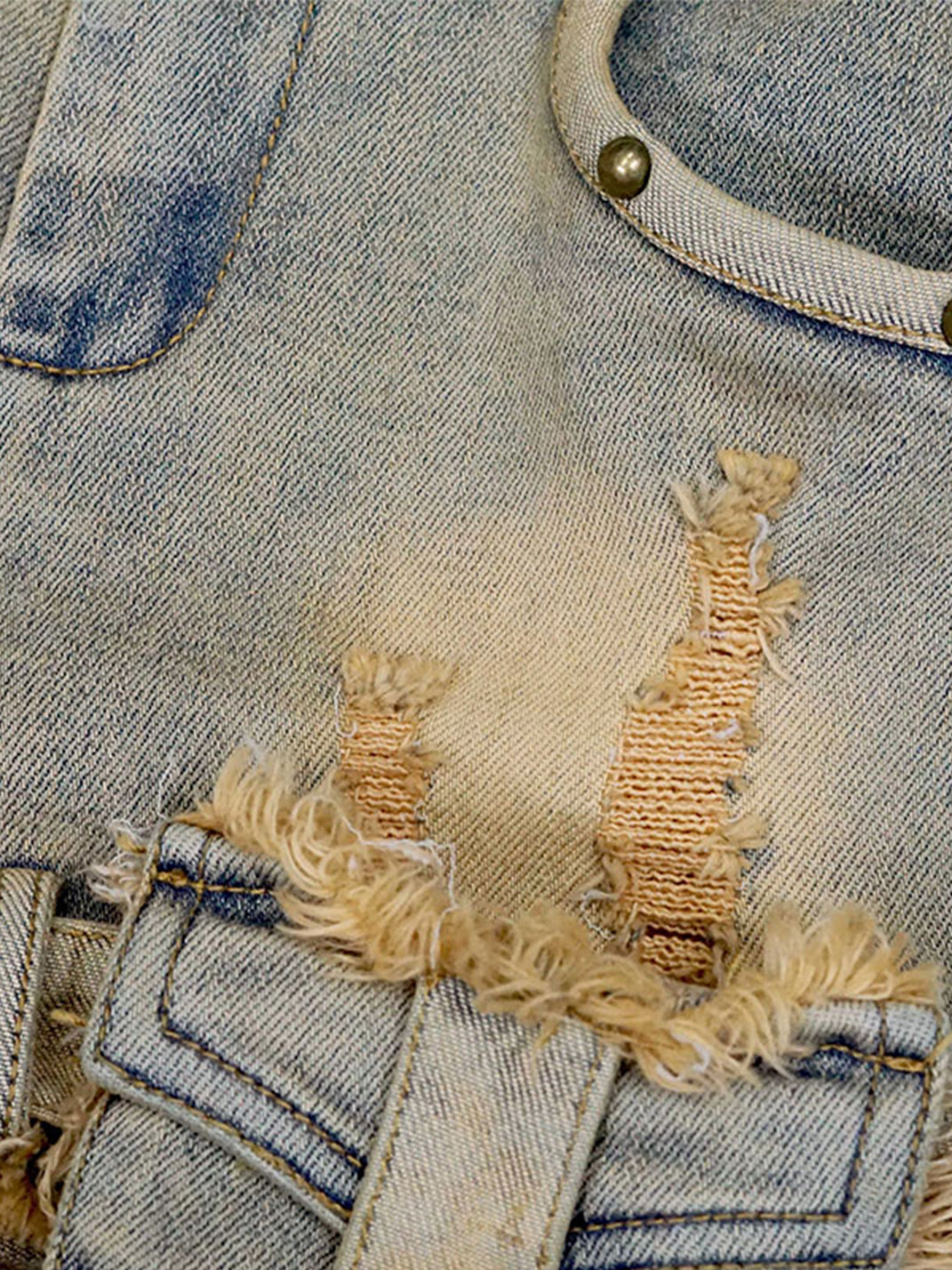 CestNous｜Women's Washed Lace-Up Denim Shorts - PSYLOS 1, CestNous｜Women's Washed Lace-Up Denim Shorts, Denim Shorts, CestNous, PSYLOS 1