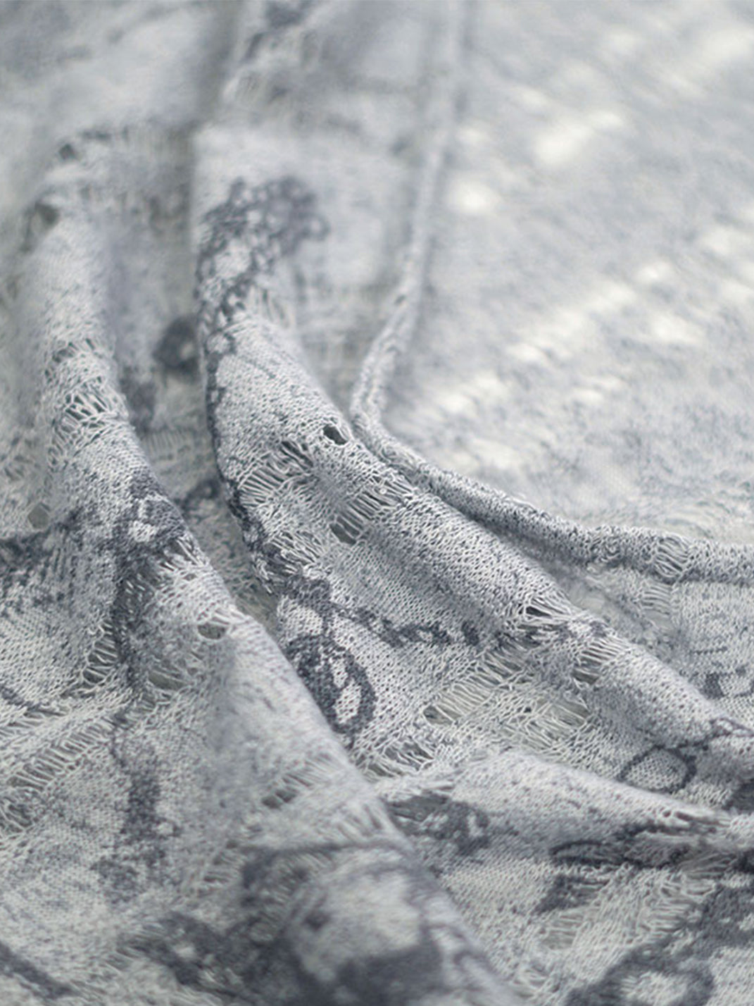 CestNous｜Beaded Chiffon Cutout Cowl Neck Top-Blue - PSYLOS 1, CestNous｜Beaded Chiffon Cutout Cowl Neck Top-Blue, Blouses, CestNous, PSYLOS 1