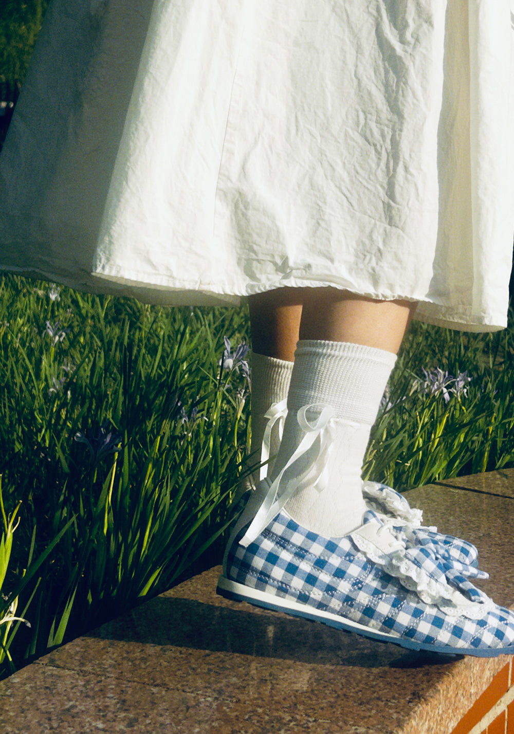 LeStream | Lucky Blue Lace-Up Ballet Flats  - PSYLOS 1, LeStream | Lucky Blue Lace-Up Ballet Flats , Retro Trainers, LeStream, PSYLOS 1