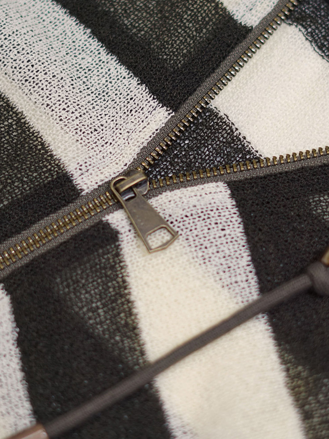 CestNous｜Striped Knit Mesh Hoodie - PSYLOS 1, CestNous｜Striped Knit Mesh Hoodie, Hoodie, CestNous, PSYLOS 1