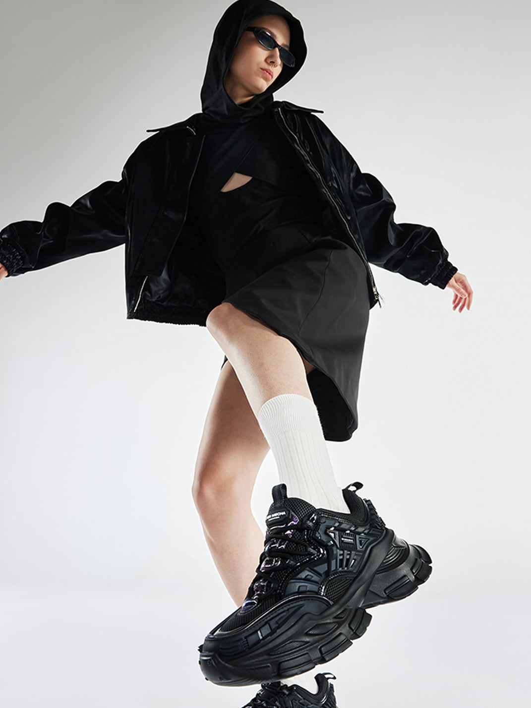 OGR | “Space Mecha” Chunky Sneaker-Black - PSYLOS 1, OGR | “Space Mecha” Chunky Sneaker-Black, Chunky Sneakers, OGR, PSYLOS 1