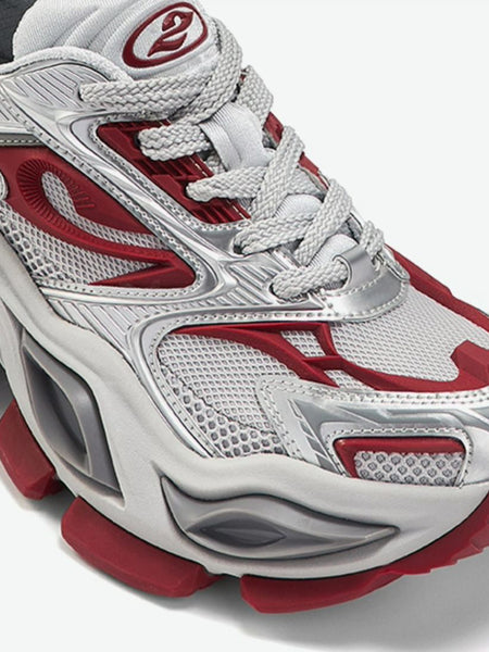 OGR | "Cateyes" Chunky Sneaker-Red - PSYLOS 1, OGR | "Cateyes" Chunky Sneaker-Red, Chunky Sneakers, OGR, PSYLOS 1