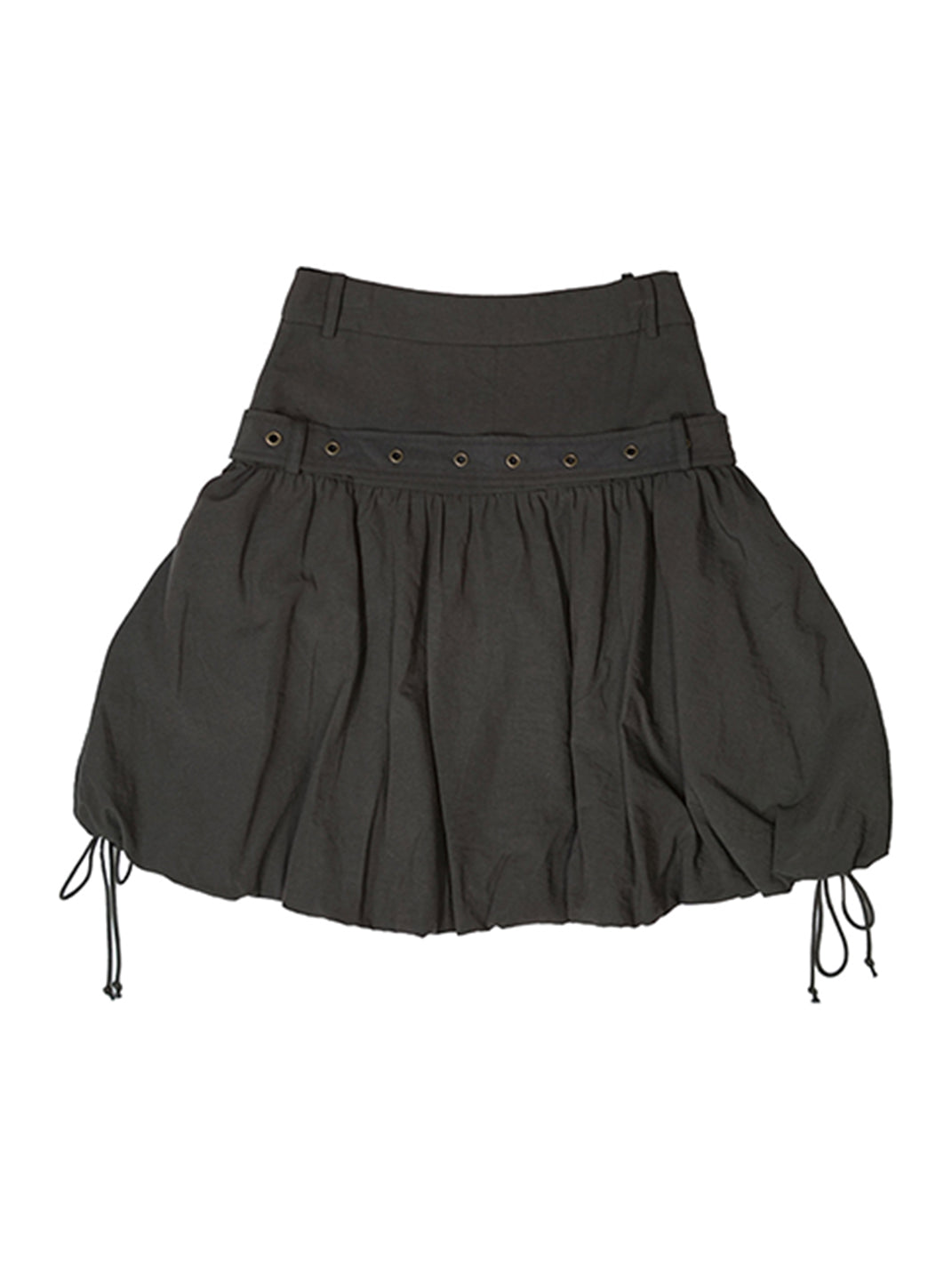 CestNous｜High Waist Studded Cargo Bubble Skirt-Black - PSYLOS 1, CestNous｜High Waist Studded Cargo Bubble Skirt-Black, Skirt, CestNous, PSYLOS 1