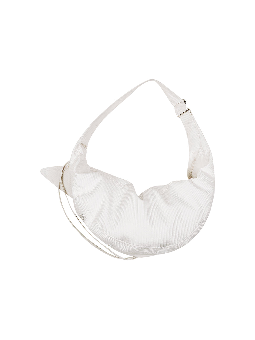 NUTEMPEROR | Asymmetrical Flap Adjustable Dumpling Bag - PSYLOS 1, NUTEMPEROR | Asymmetrical Flap Adjustable Dumpling Bag, Hat, NUTEMPEROR•JAPAN, PSYLOS 1