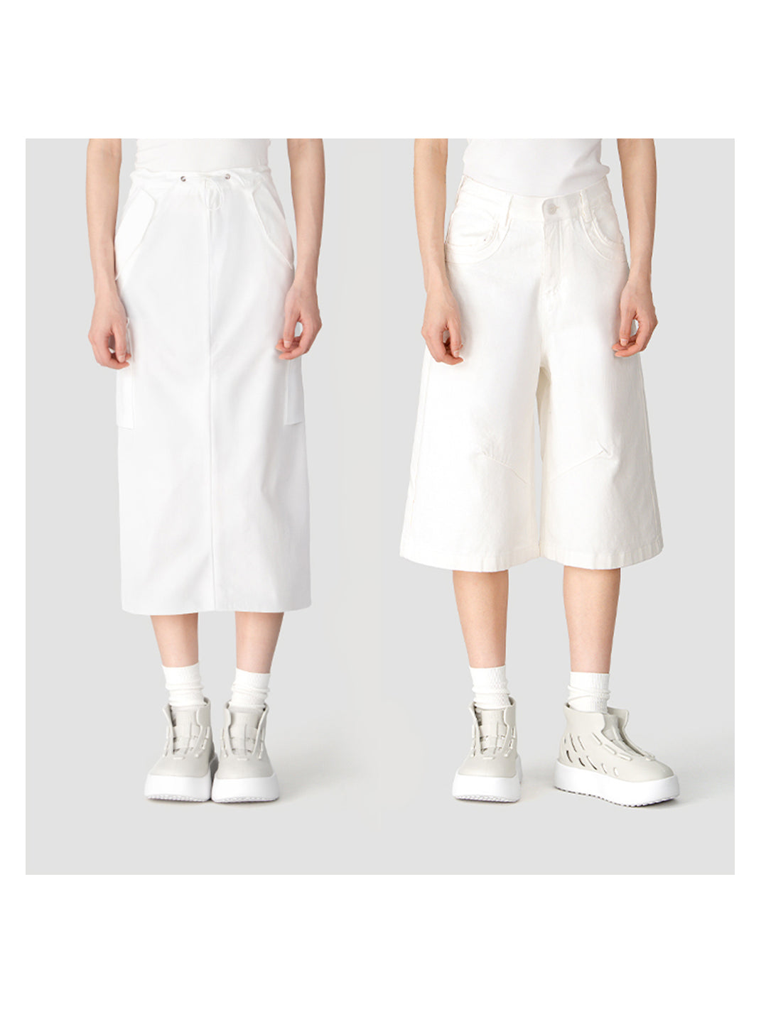 BEYS | High-Top Chunky Sole Capsule-Inspired Clog Boots for Summer-Beige - PSYLOS 1, BEYS | High-Top Chunky Sole Capsule-Inspired Clog Boots for Summer-Beige, Sandals, BEYS, PSYLOS 1